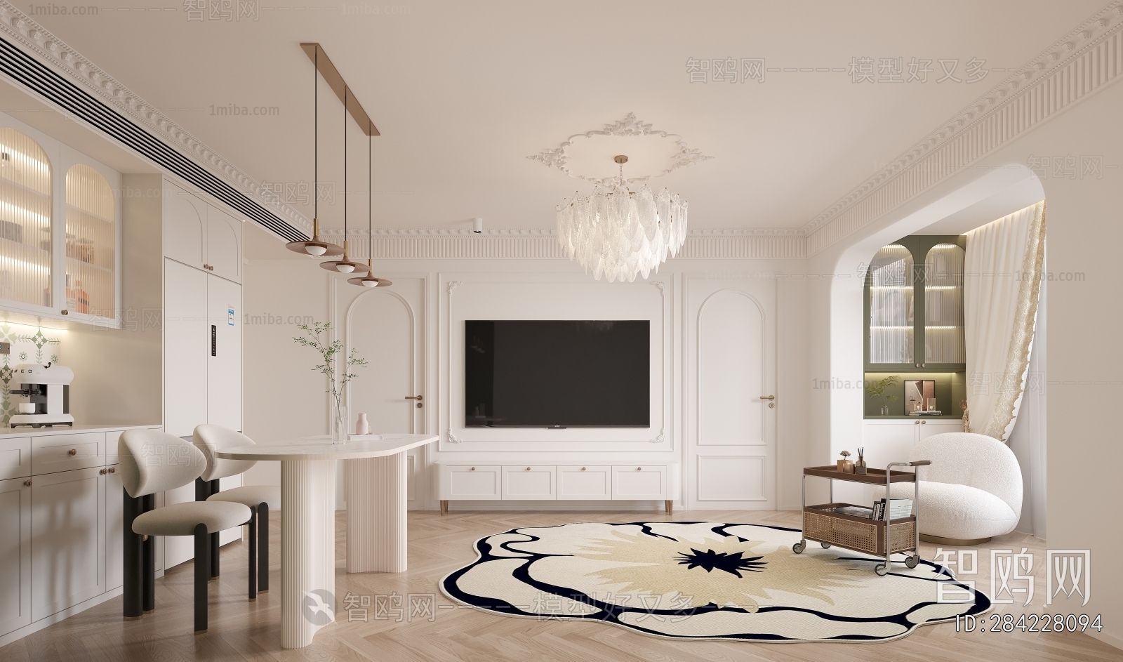 French Style A Living Room