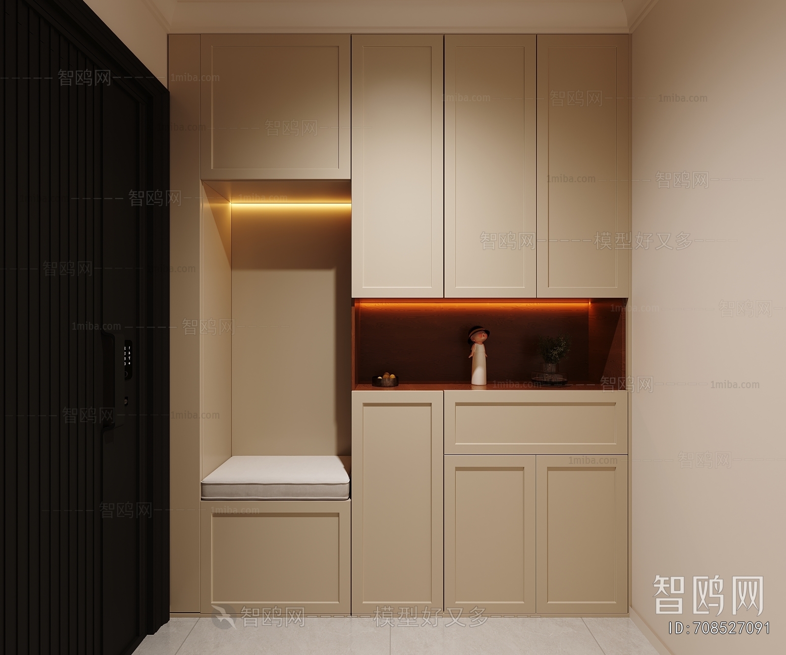 French Style Shoe Cabinet