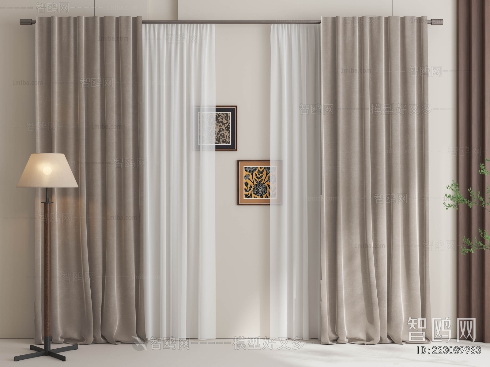 Modern The Curtain