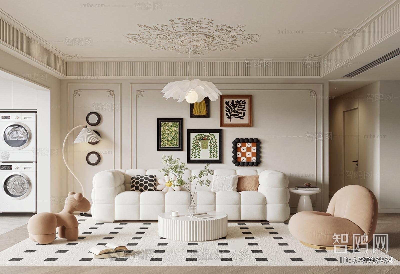 French Style A Living Room