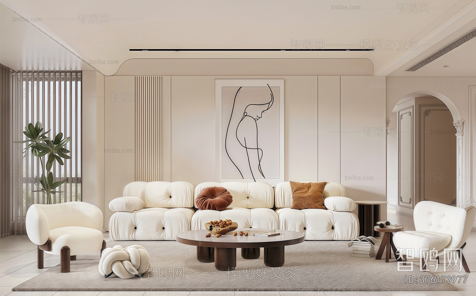 French Style A Living Room