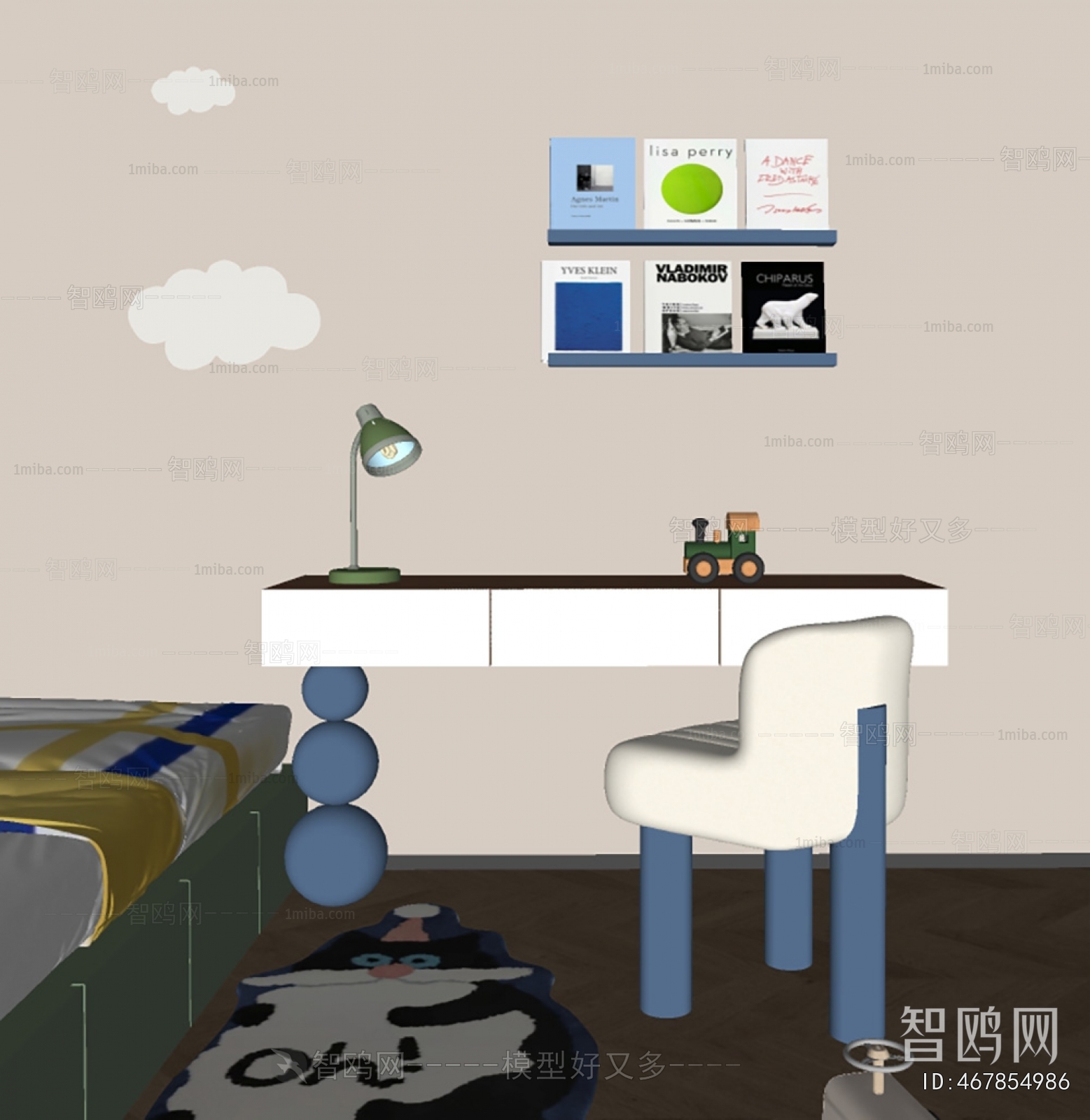 Modern Computer Desk And Chair