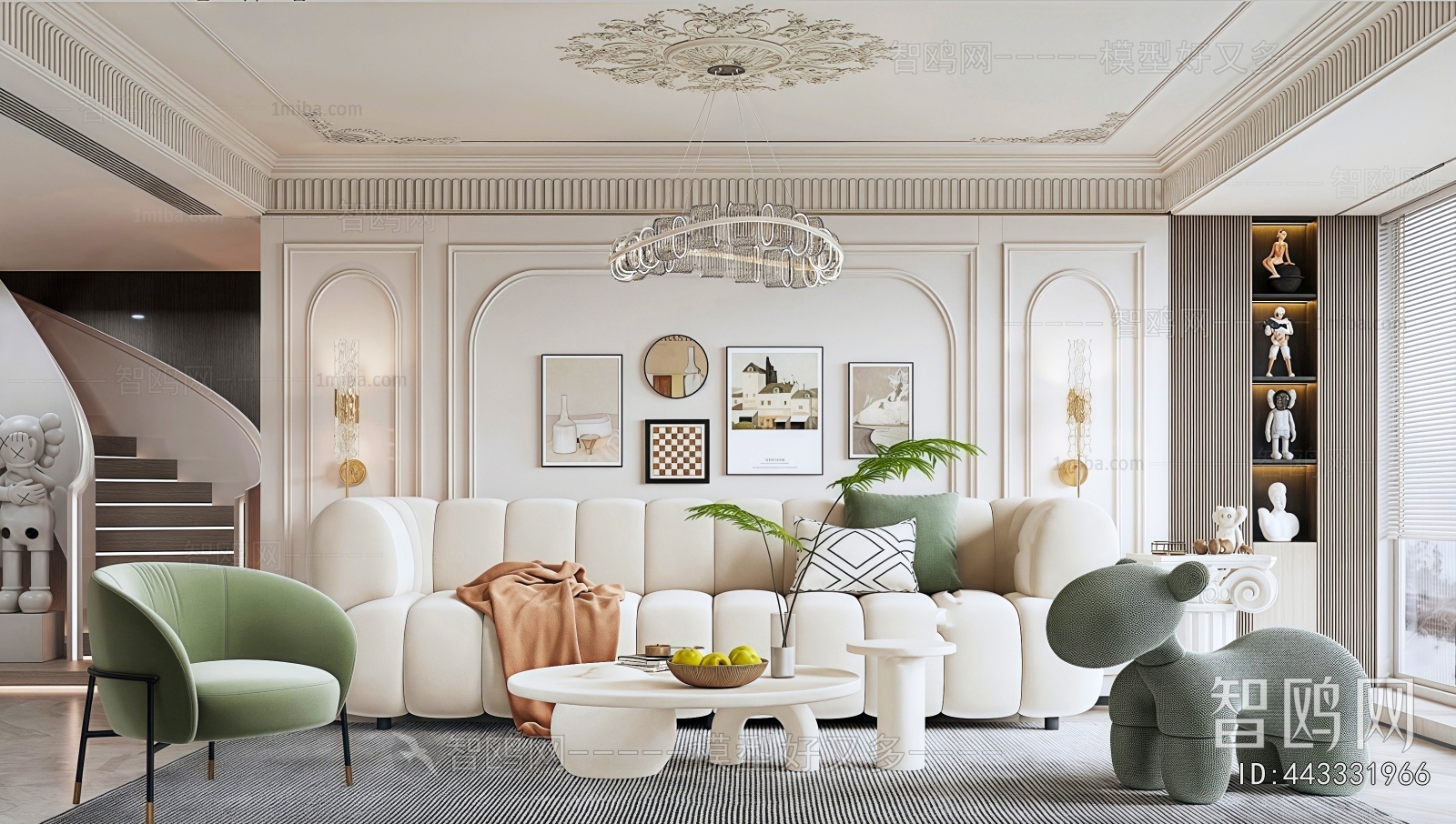 French Style A Living Room