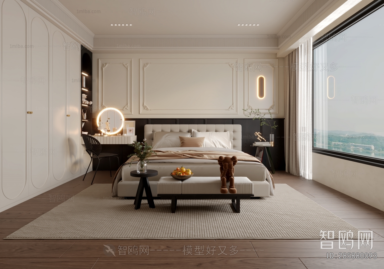 French Style Bedroom