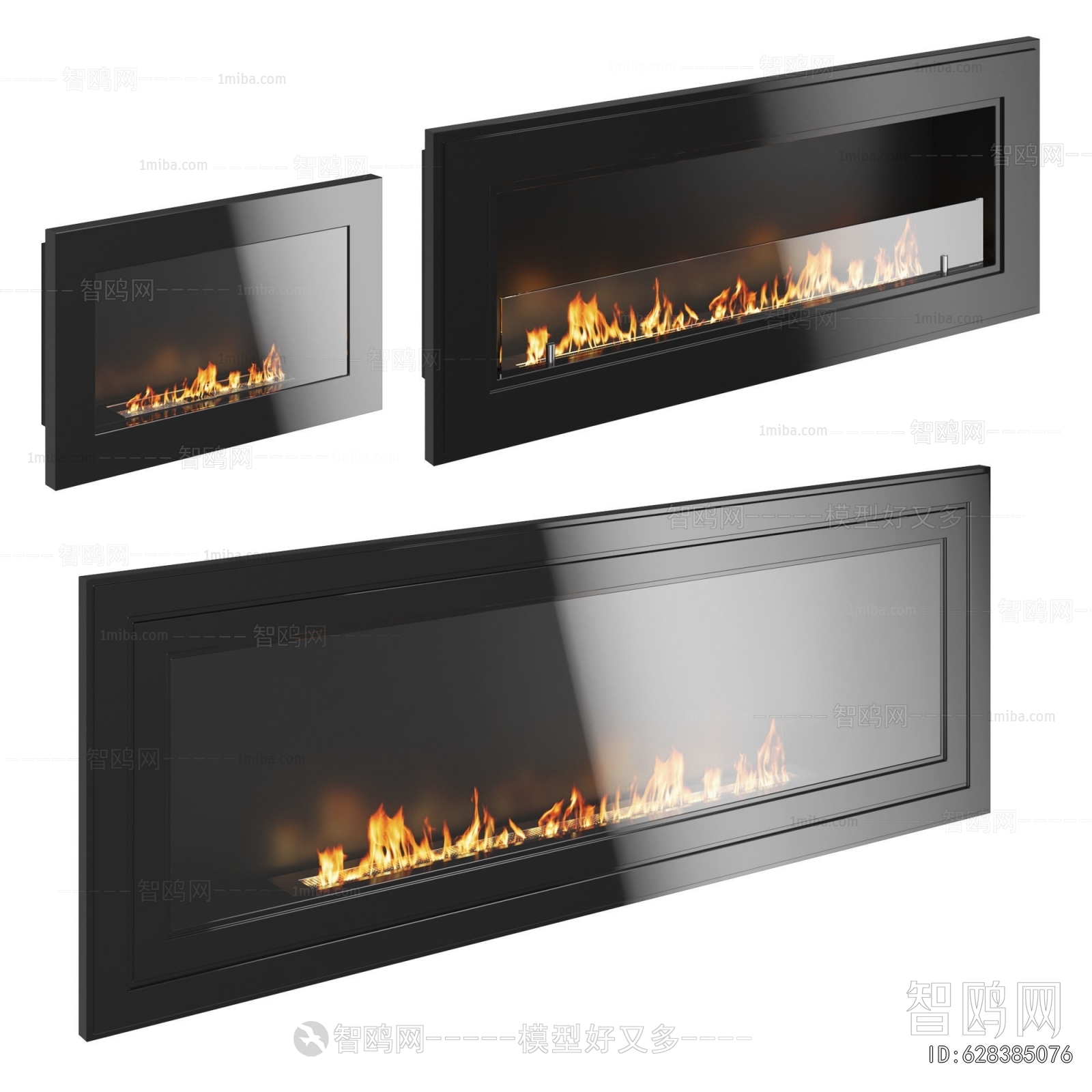Modern Electronic Fireplace
