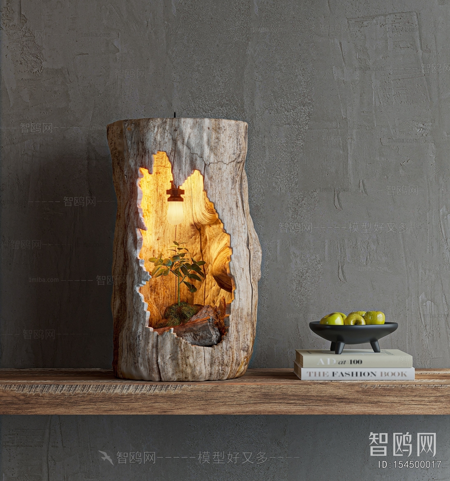 Wabi-sabi Style Decorative Lamp