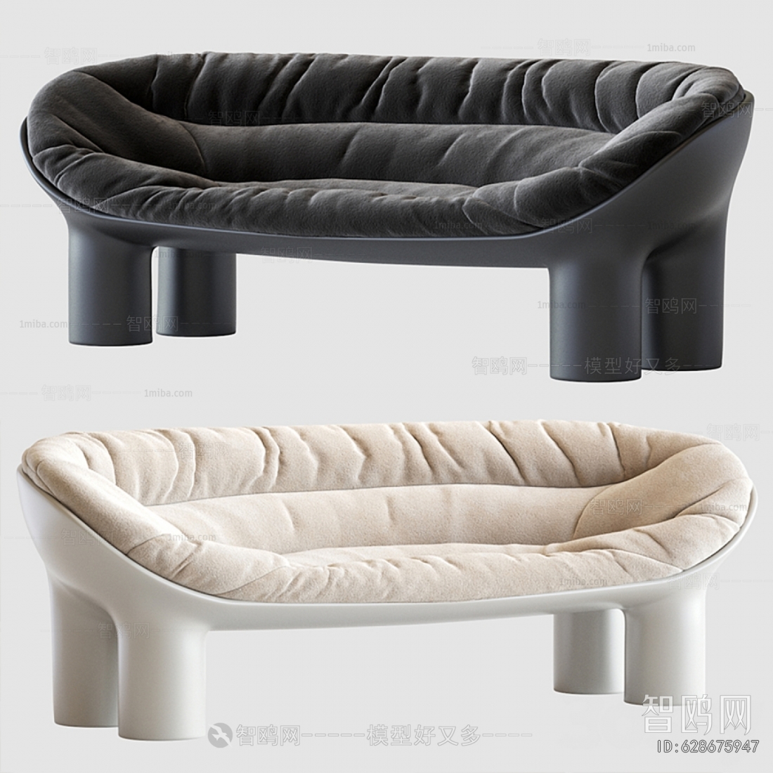 Modern Multi Person Sofa