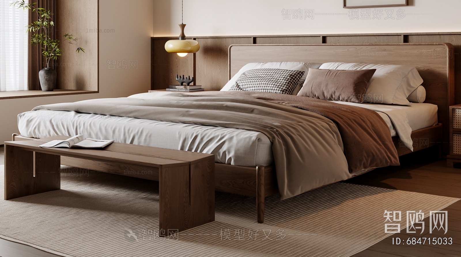 Modern Double Bed