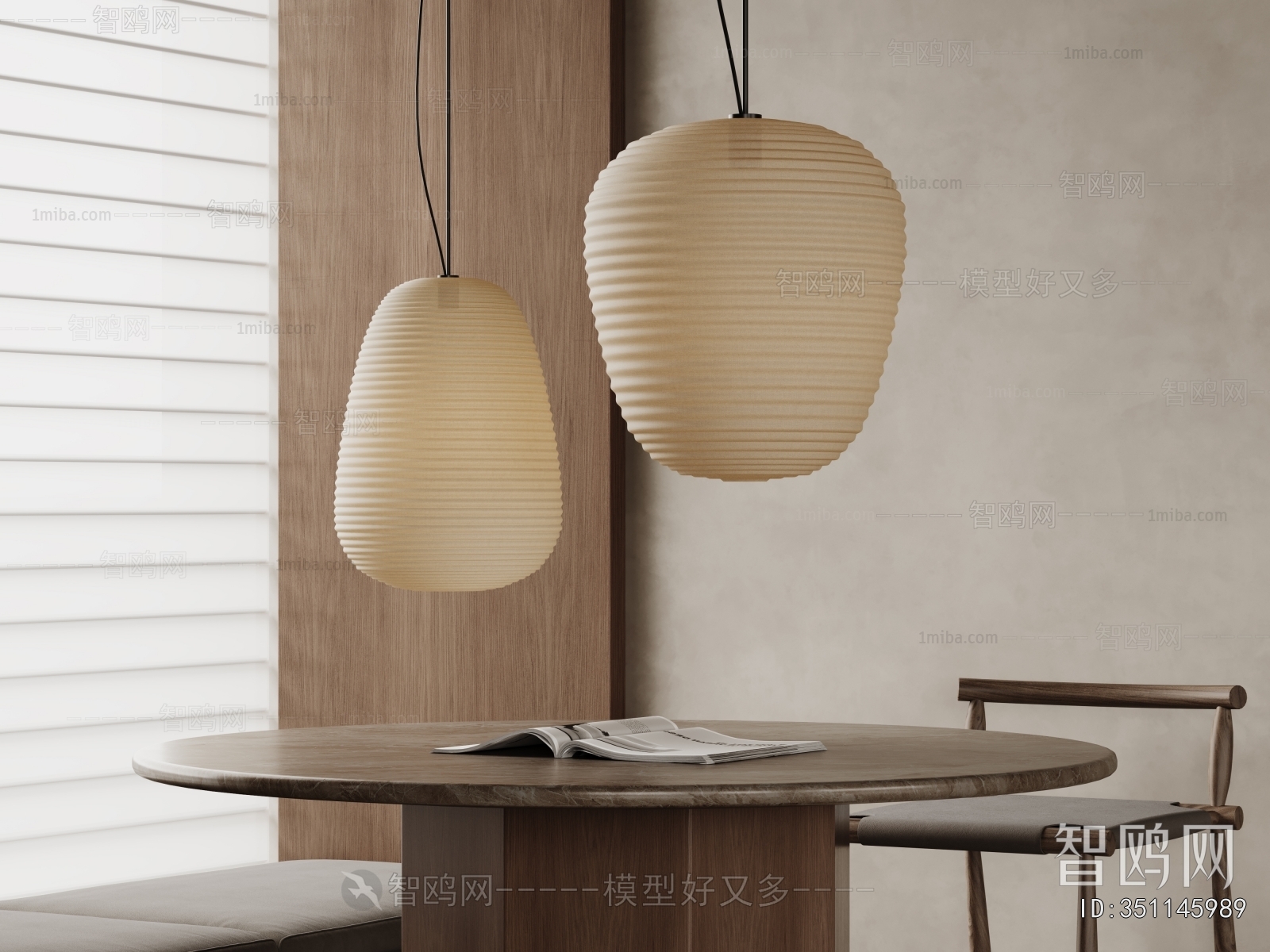 Wabi-sabi Style Droplight