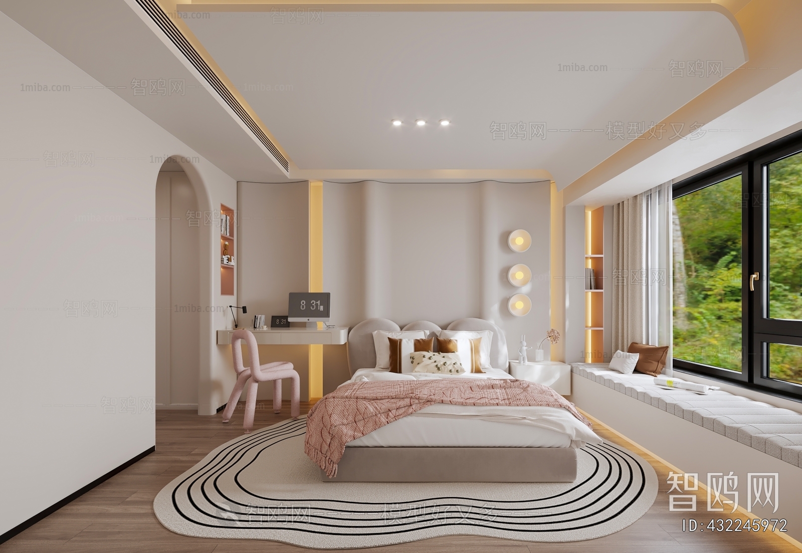 Modern Girl's Room Daughter's Room