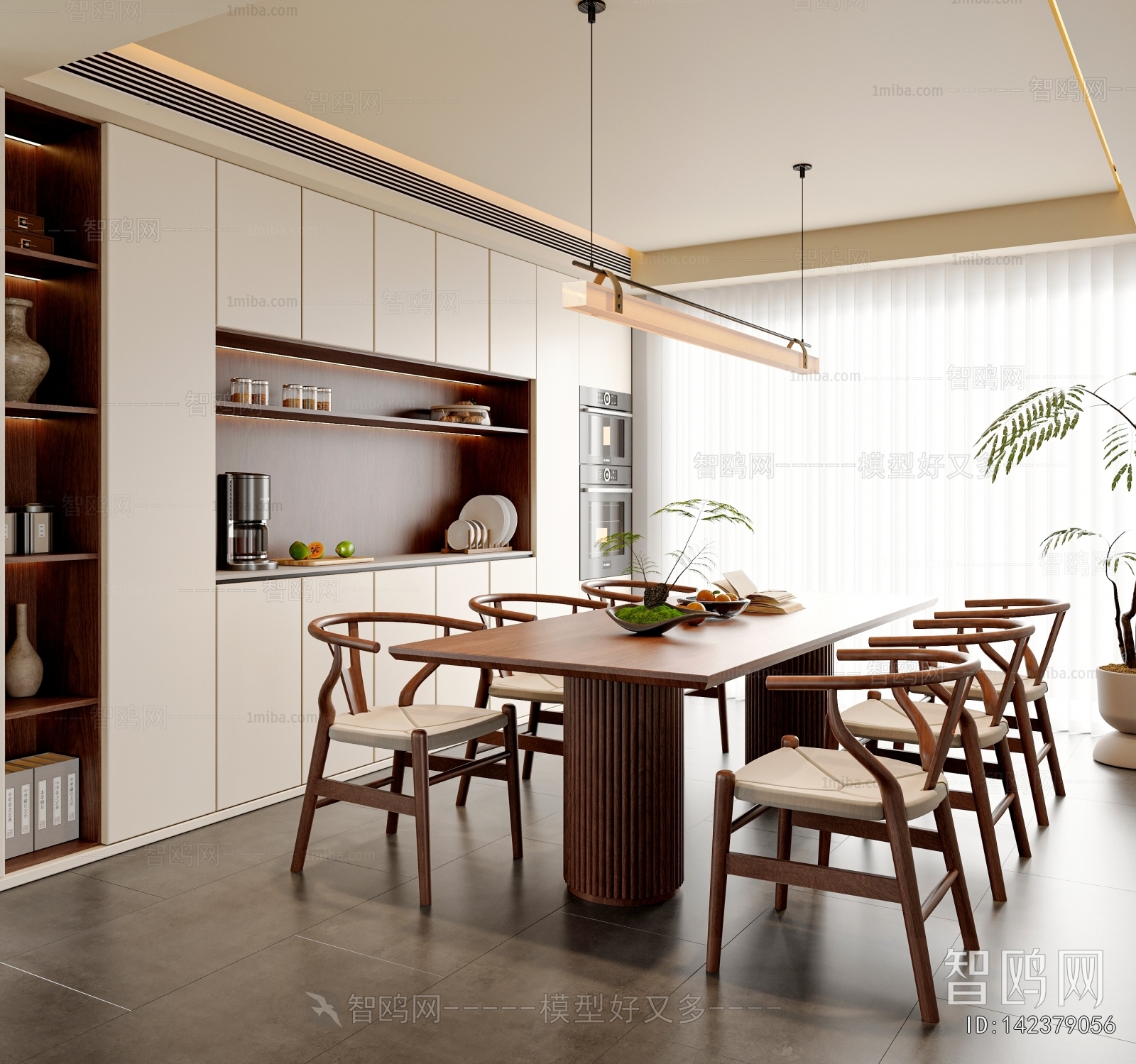 New Chinese Style Dining Room