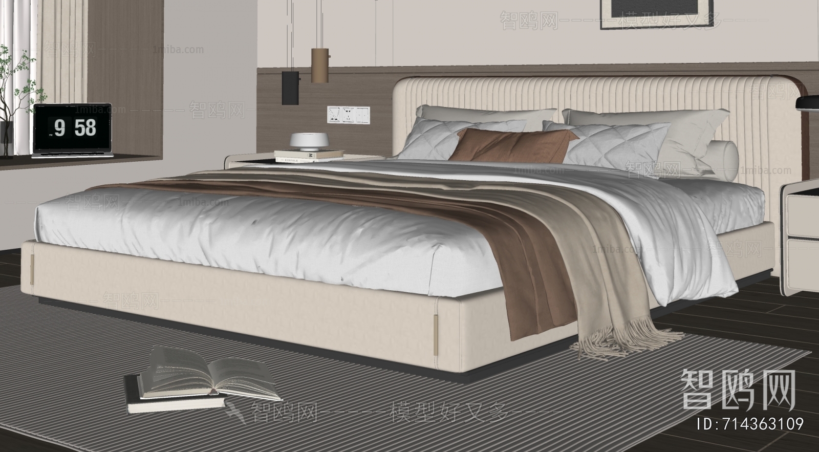 Modern Double Bed