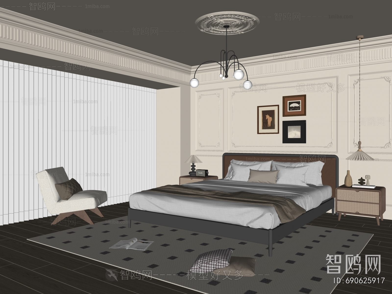 French Style Bedroom