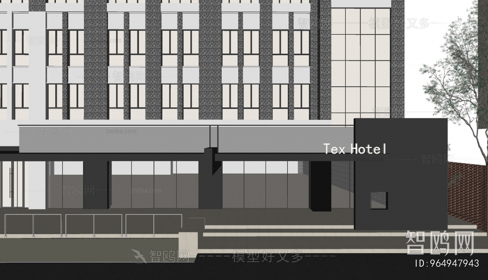 Modern Facade Element