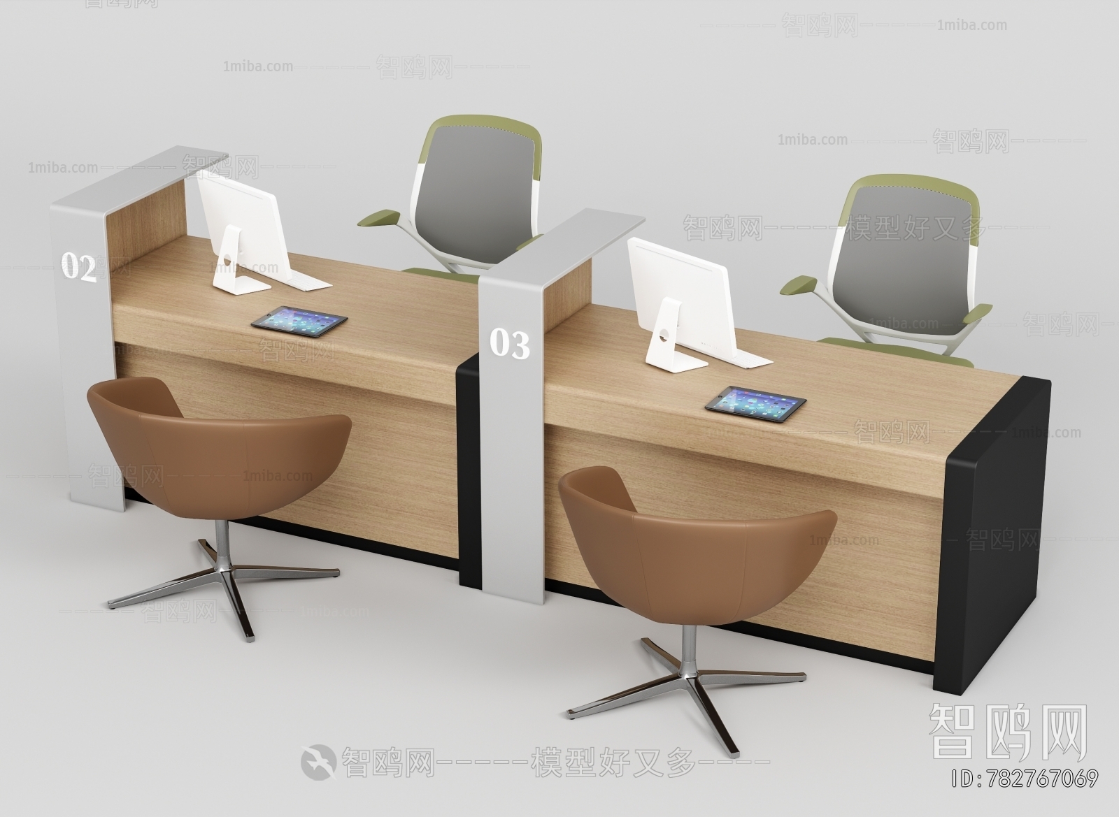 Modern Office Desk And Chair