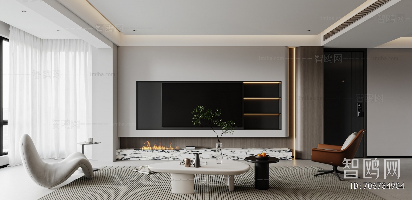 Modern A Living Room