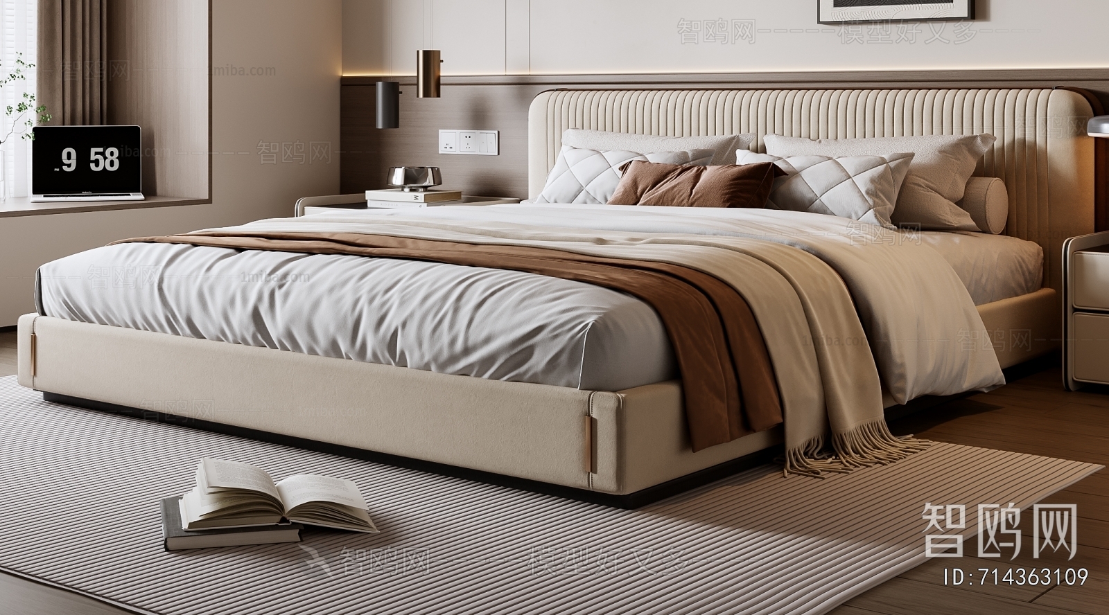 Modern Double Bed