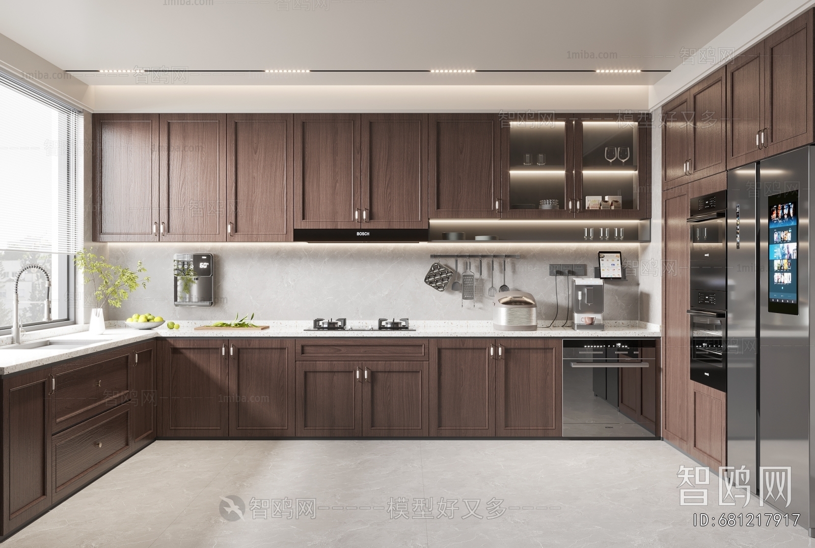 New Chinese Style The Kitchen