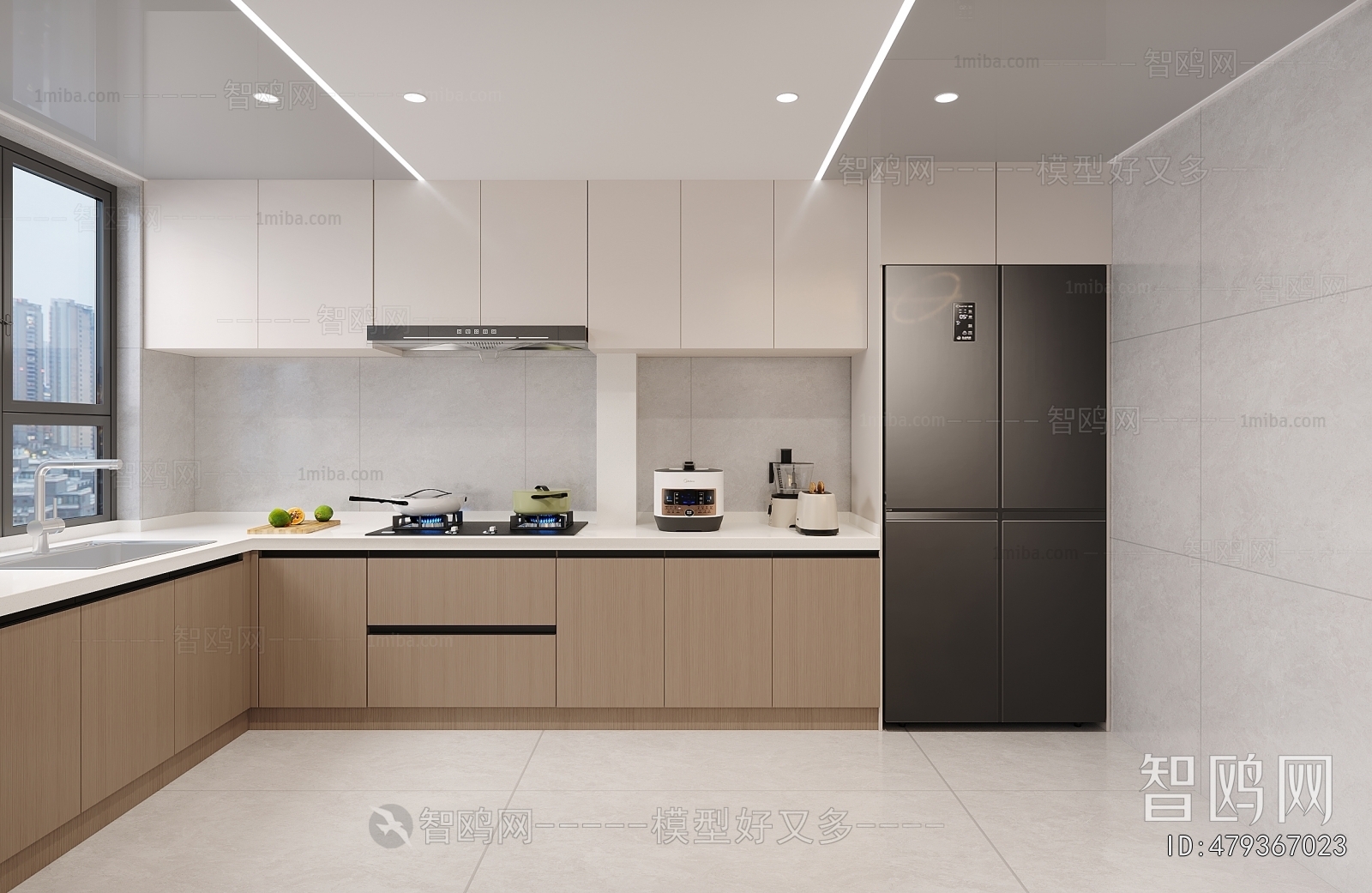 Modern The Kitchen