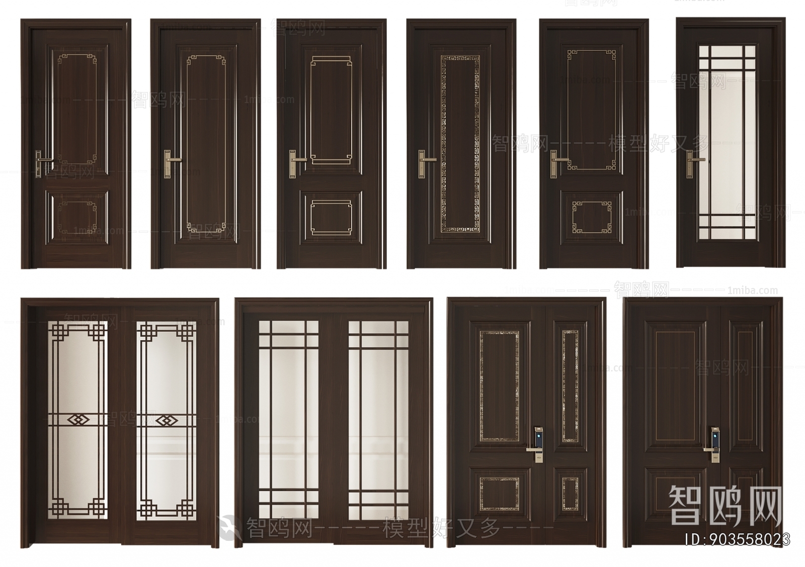 New Chinese Style Door