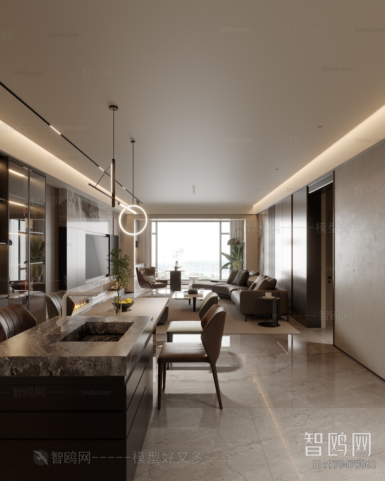 Modern A Living Room