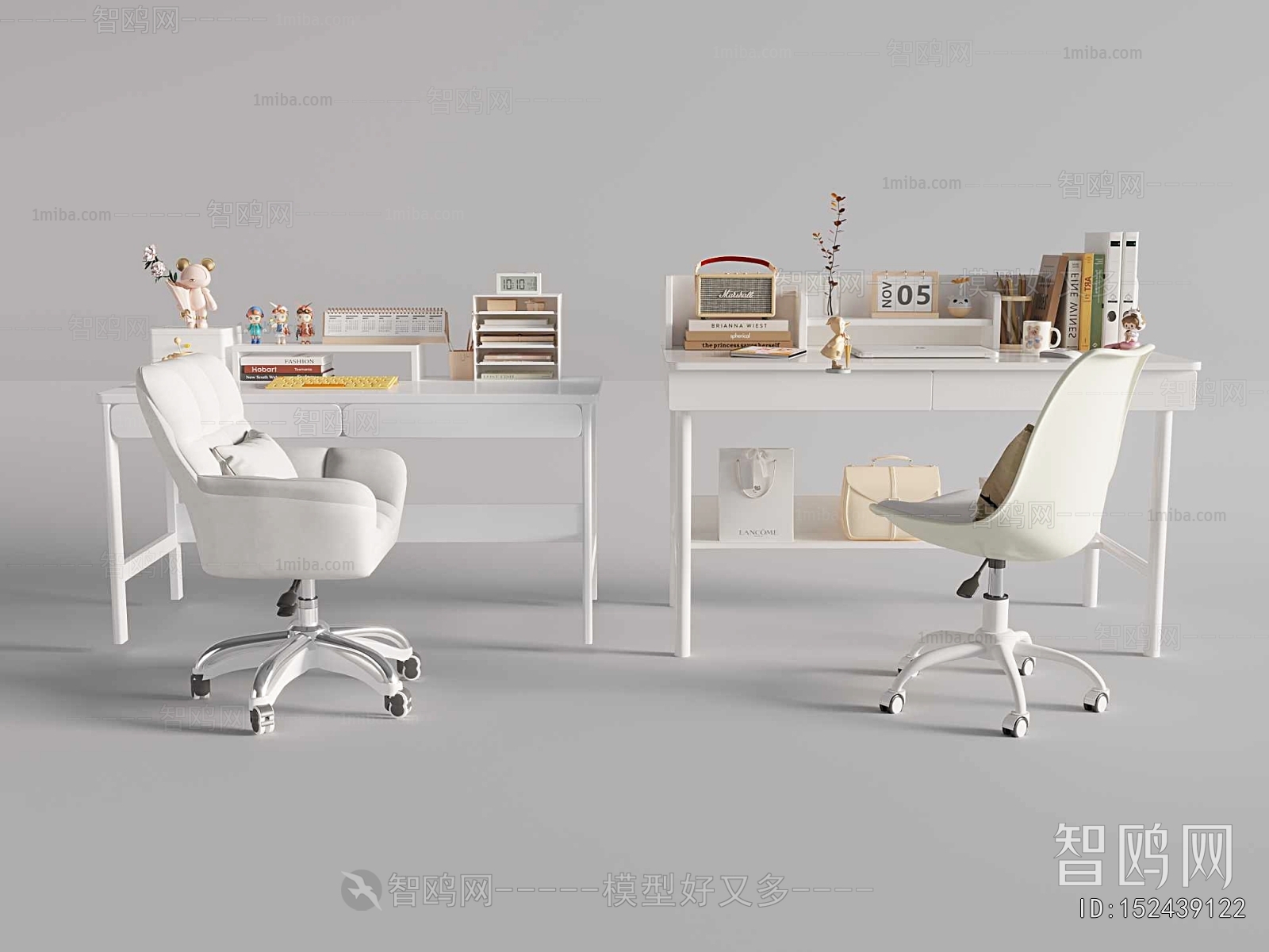 Modern Computer Desk And Chair