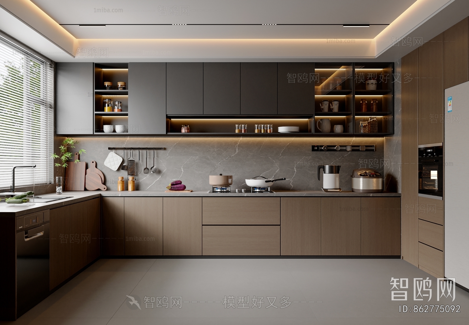 Modern The Kitchen