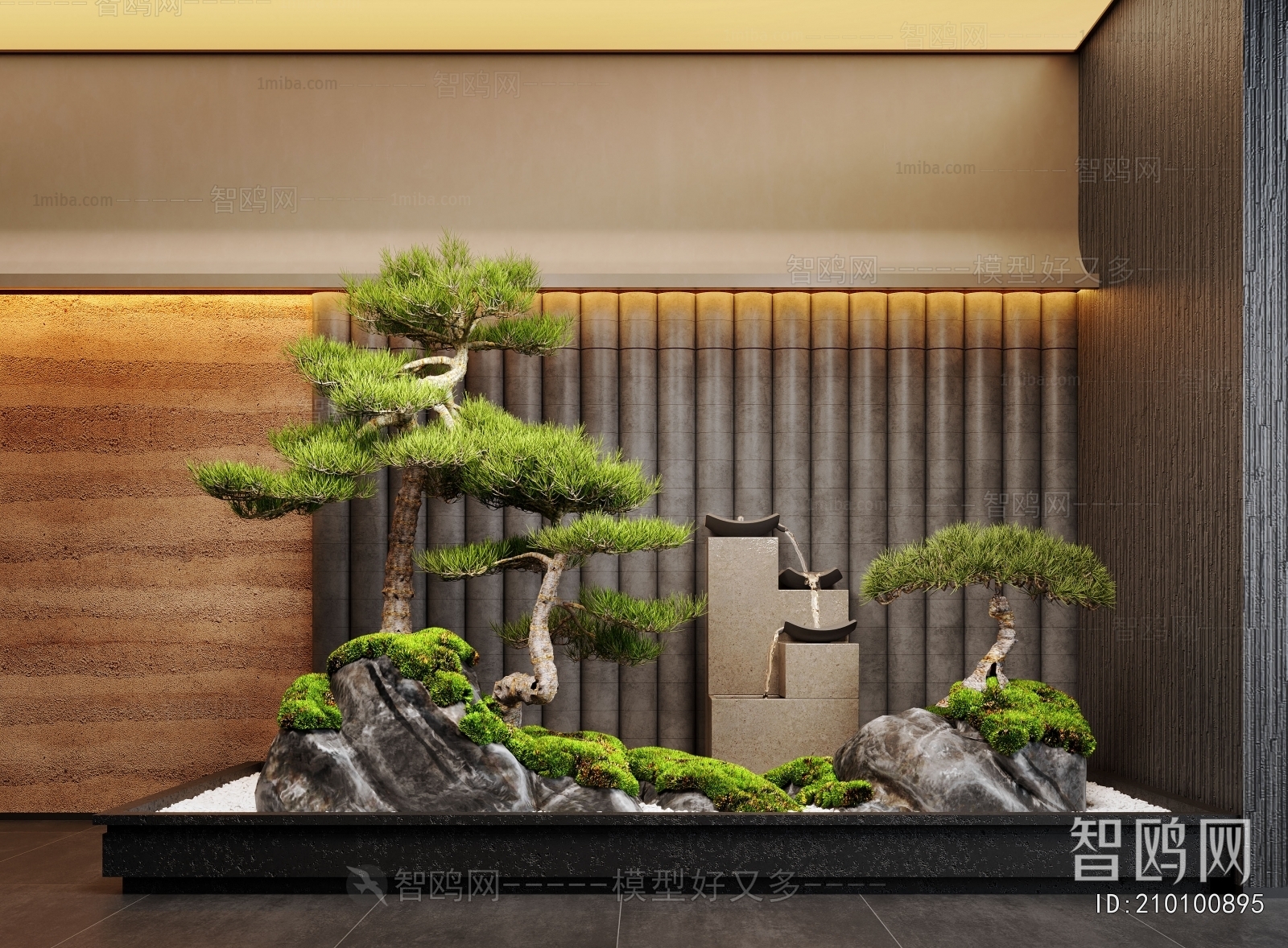 New Chinese Style Plant Landscaping