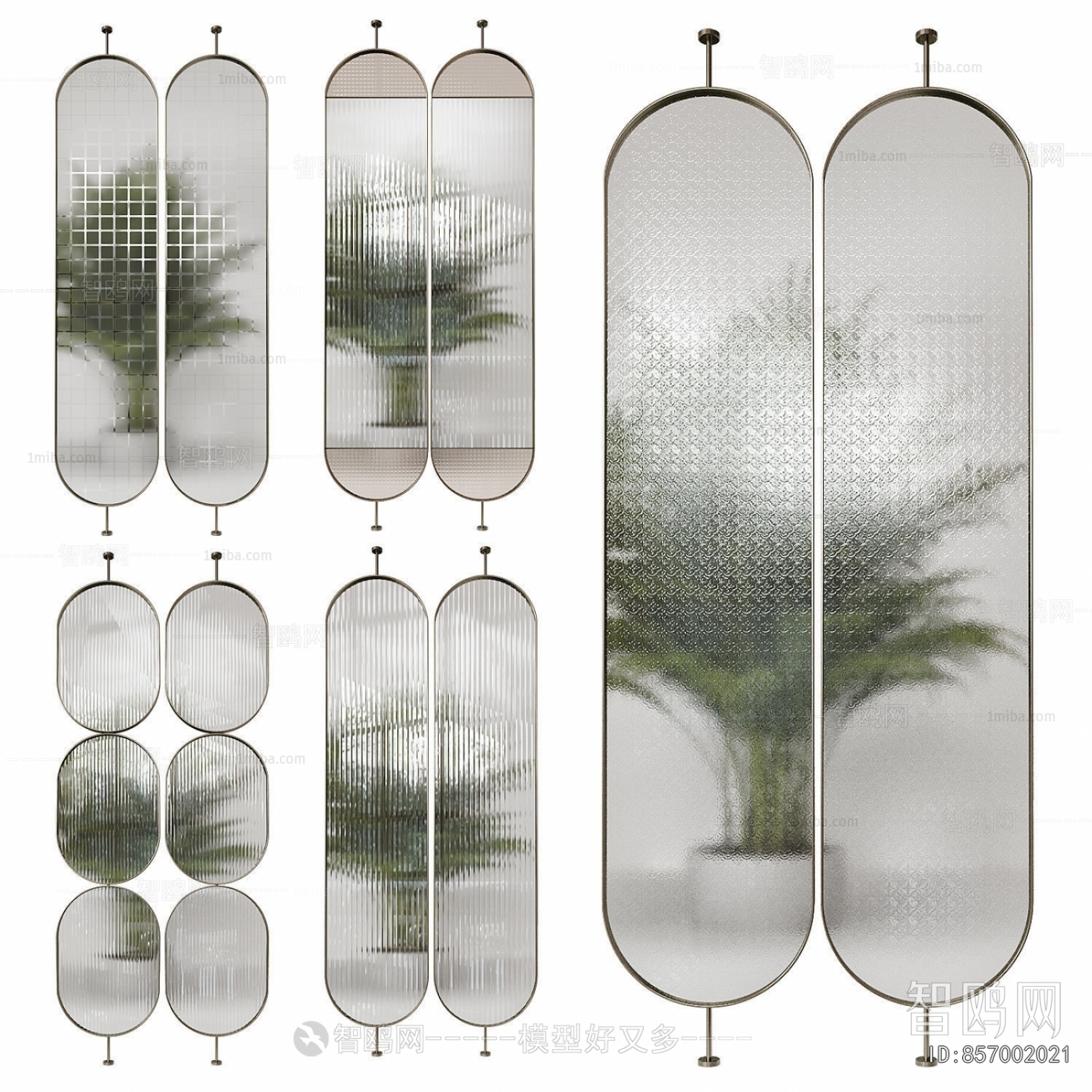 Modern Glass Screen Partition