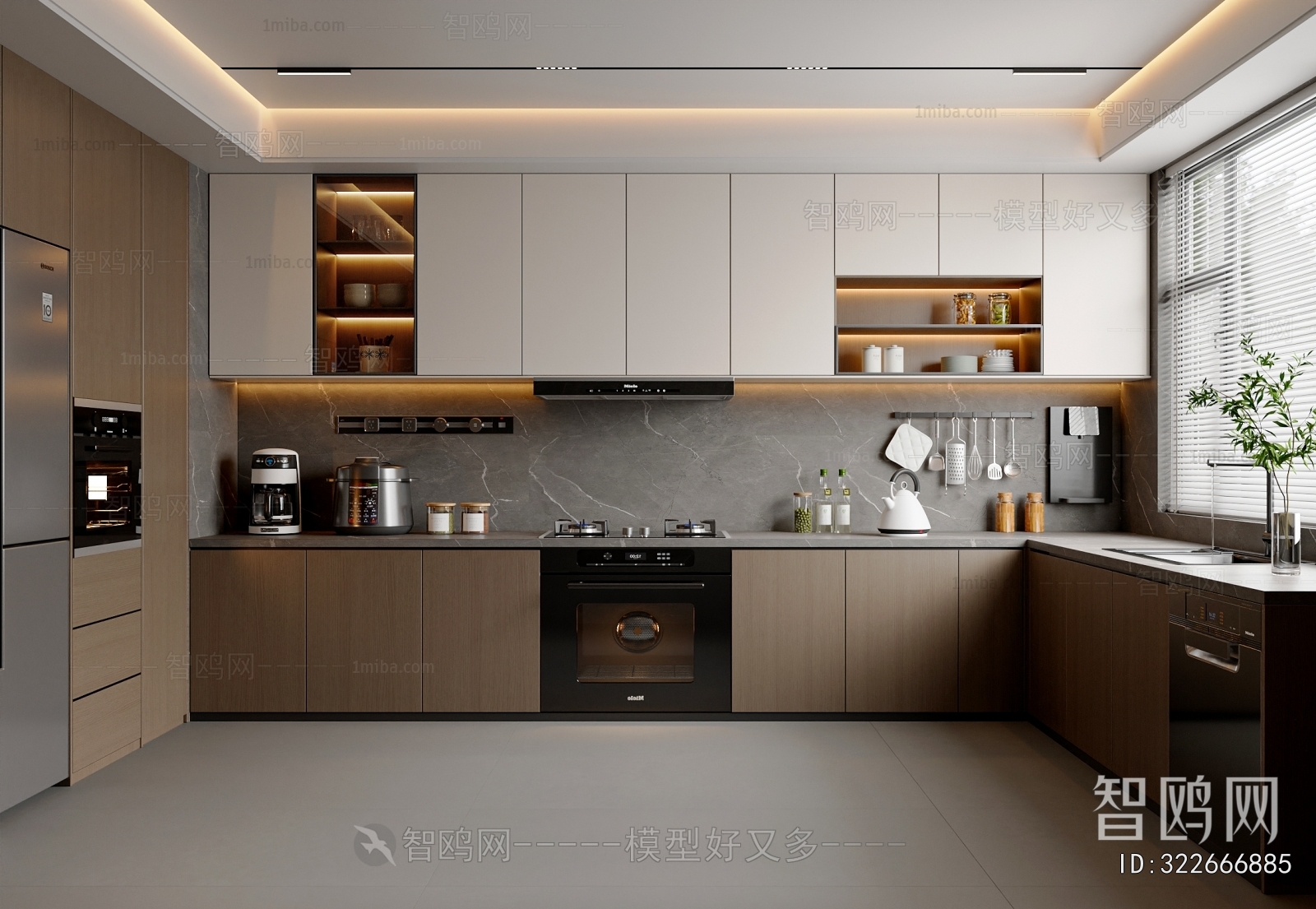 Modern The Kitchen