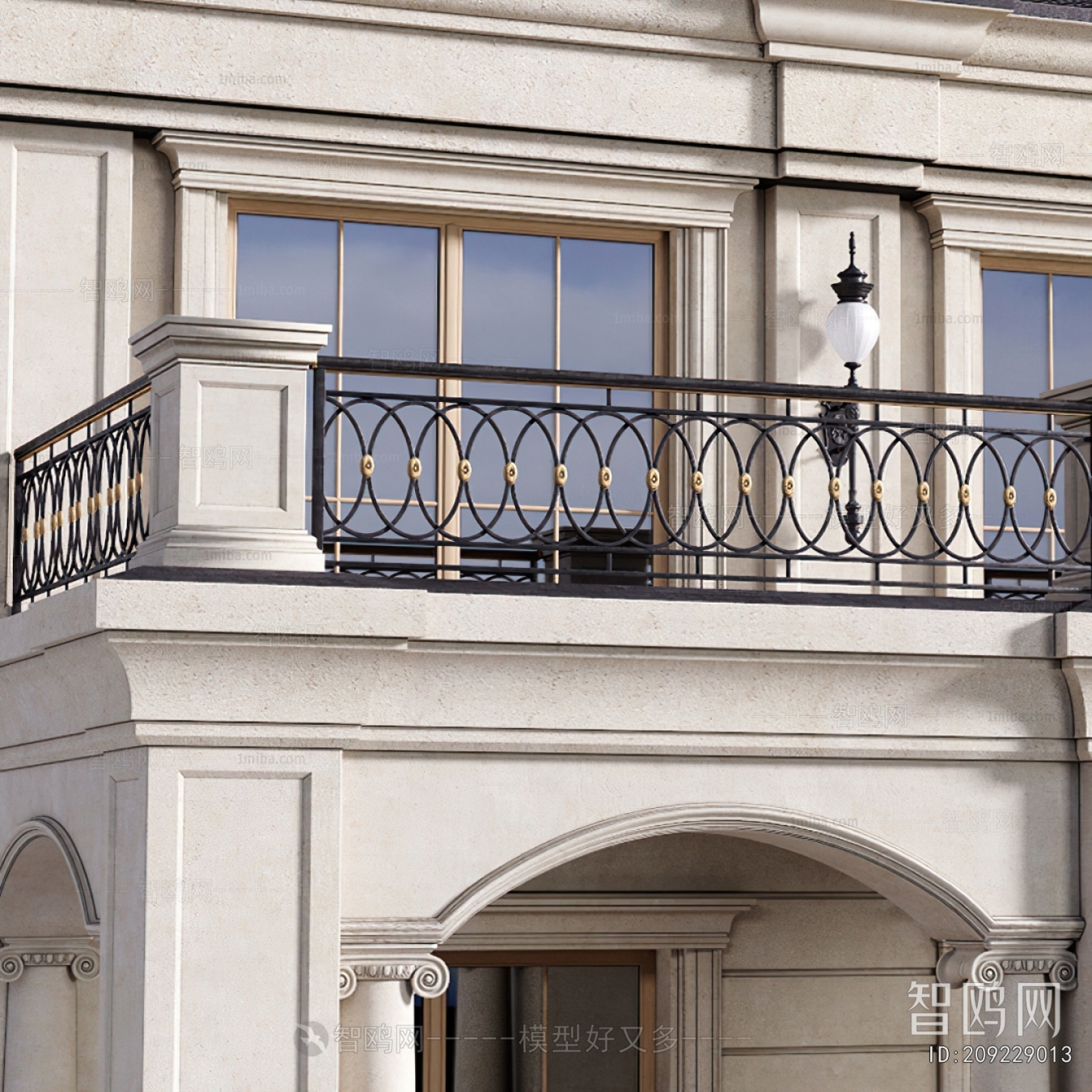 Simple European Style Detached Villa