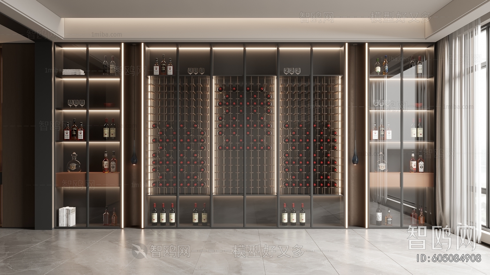 Modern Wine Cabinet