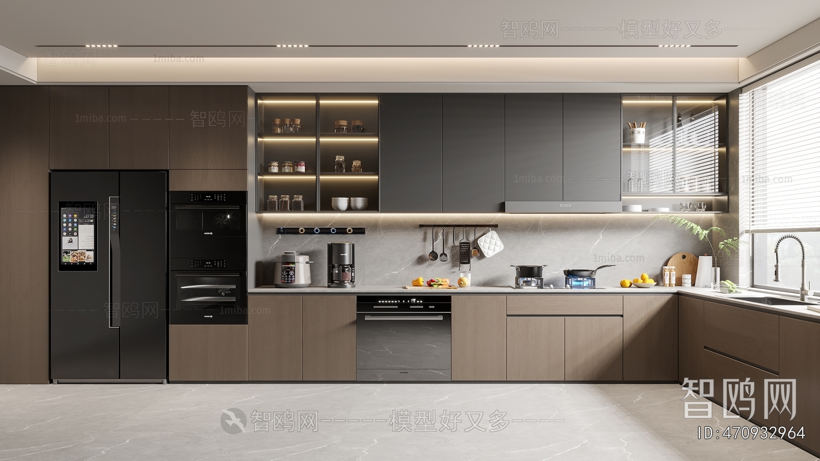 Modern The Kitchen