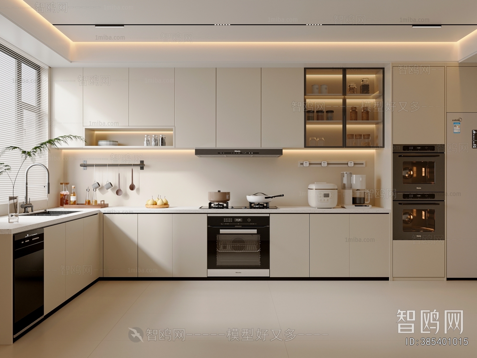 Modern The Kitchen