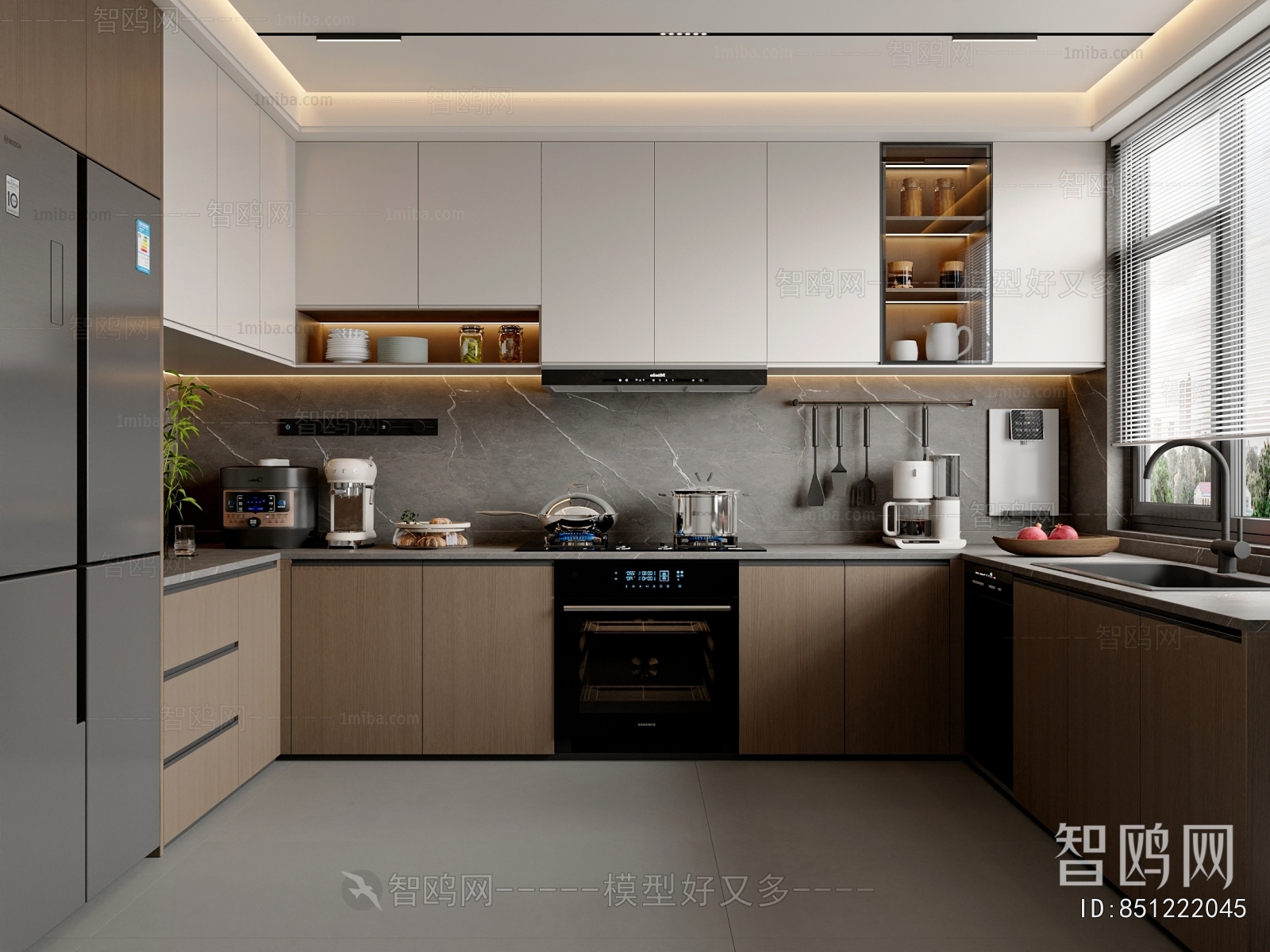 Modern The Kitchen