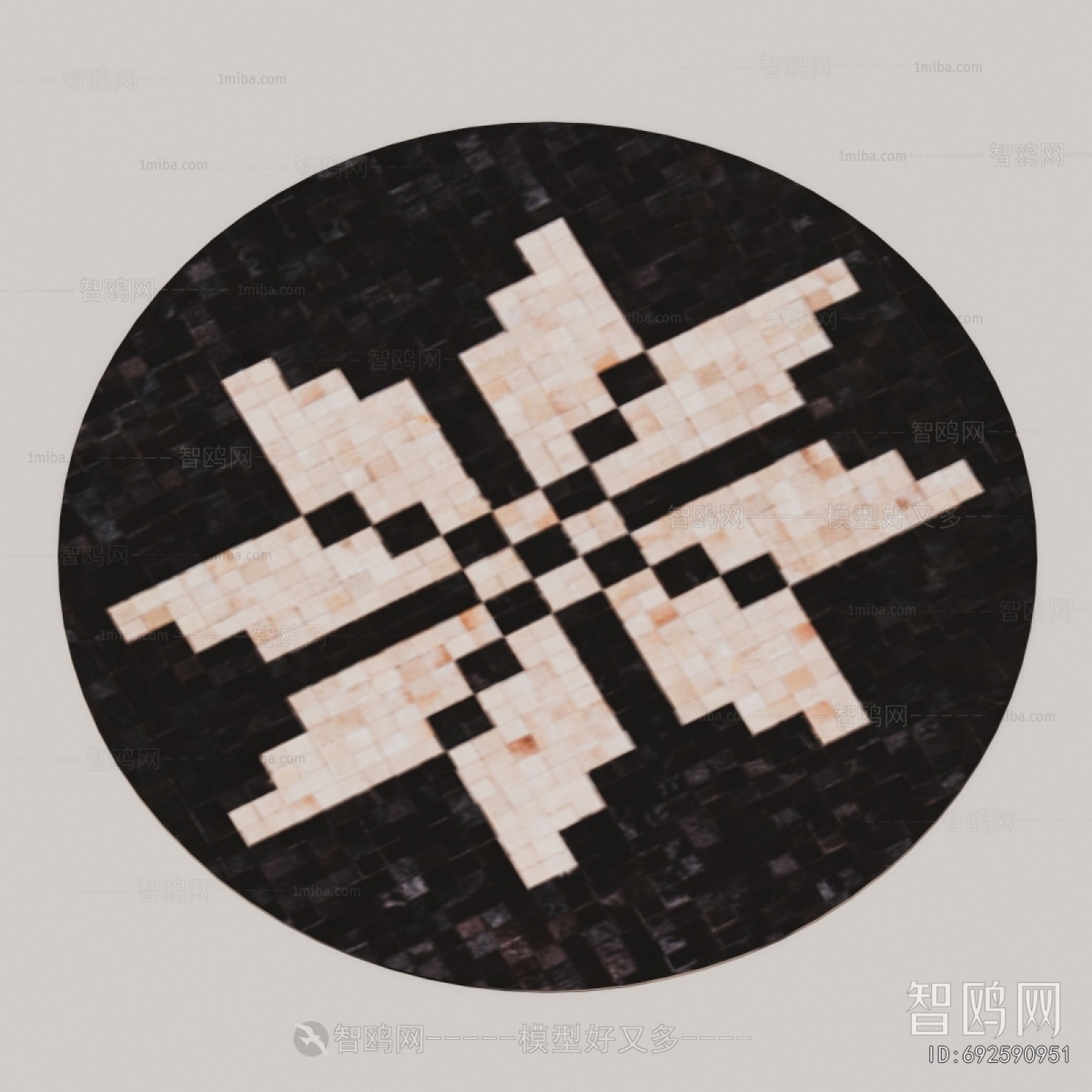 Modern Circular Carpet