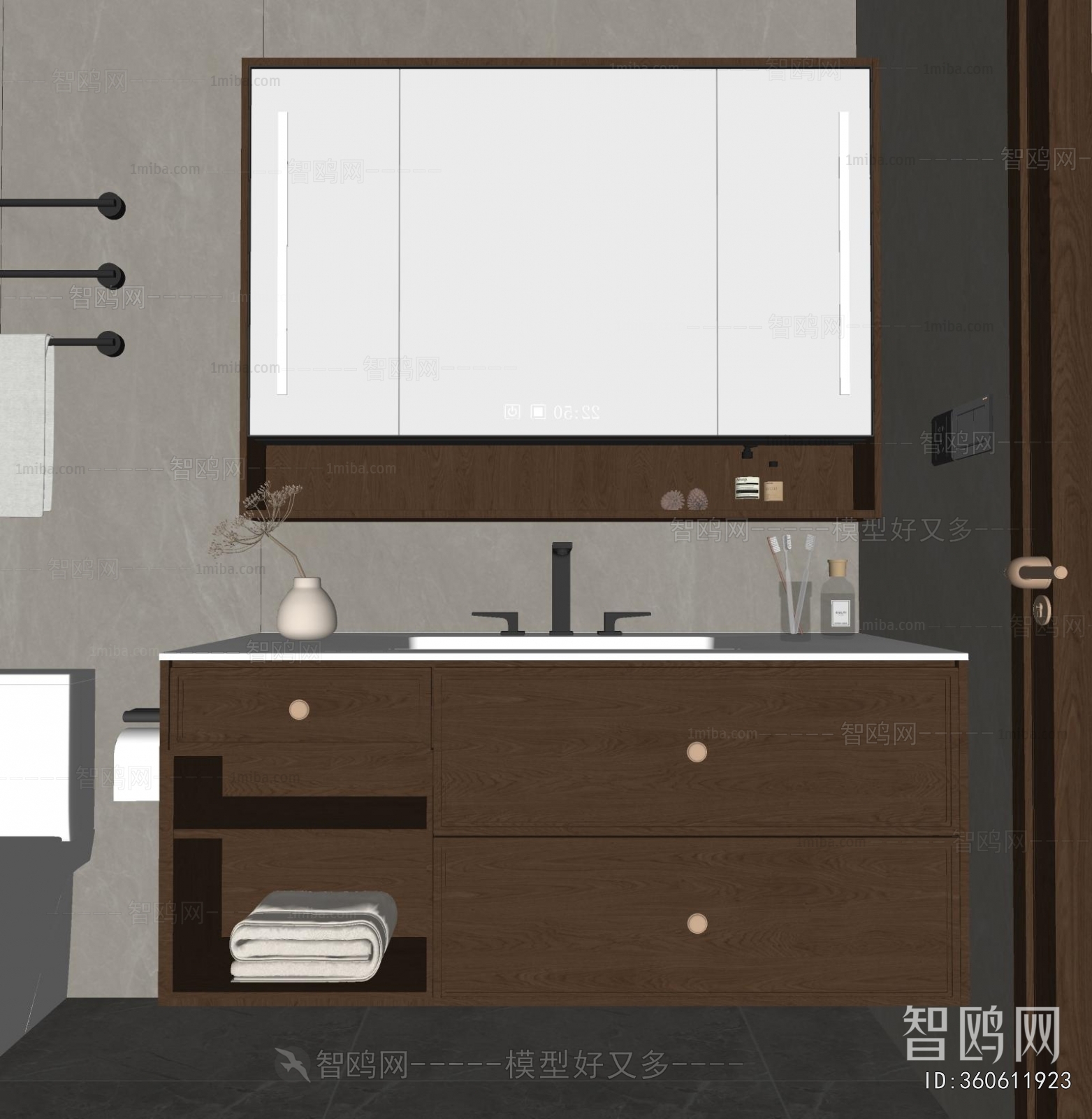 Modern Bathroom Cabinet