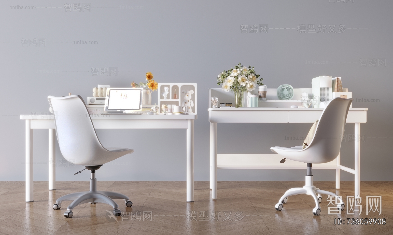 Modern Computer Desk And Chair