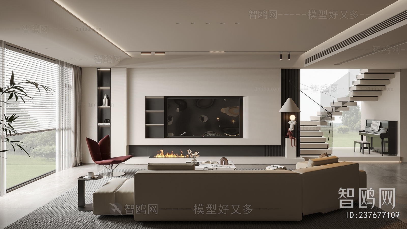 Modern A Living Room