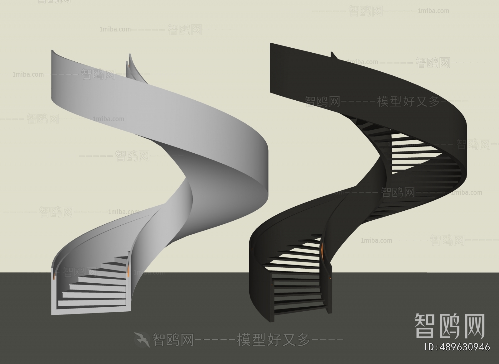 Modern Rotating Staircase