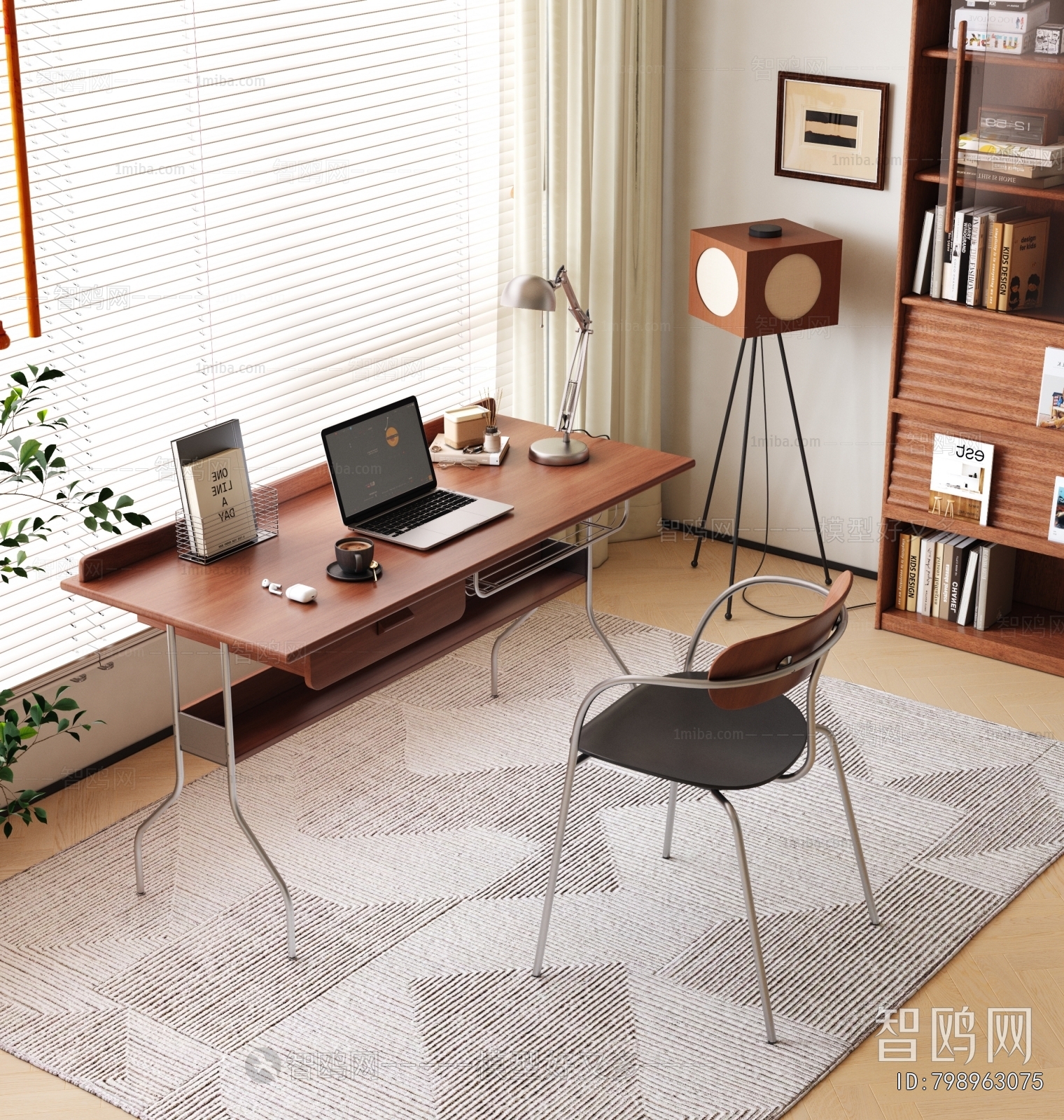 Modern Computer Desk And Chair