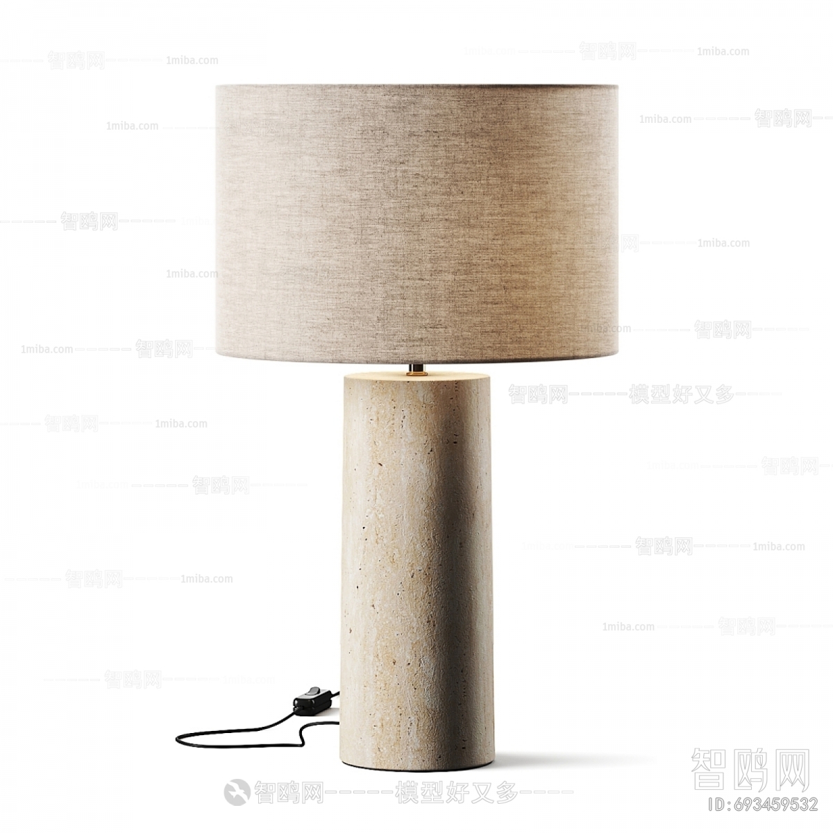 Wabi-sabi Style Table Lamp