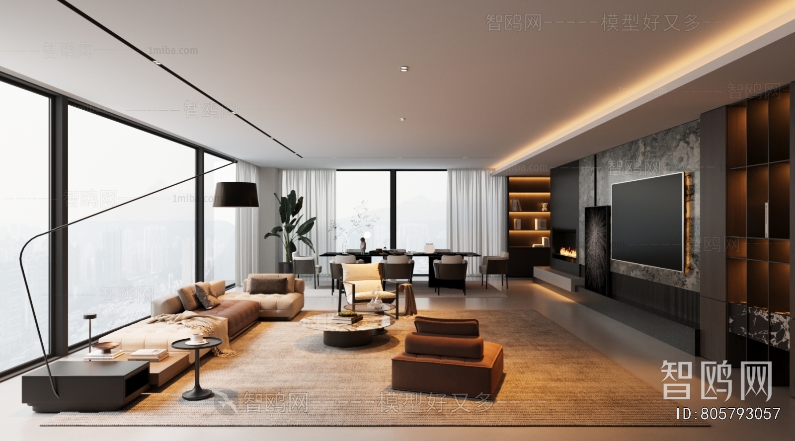 Modern A Living Room