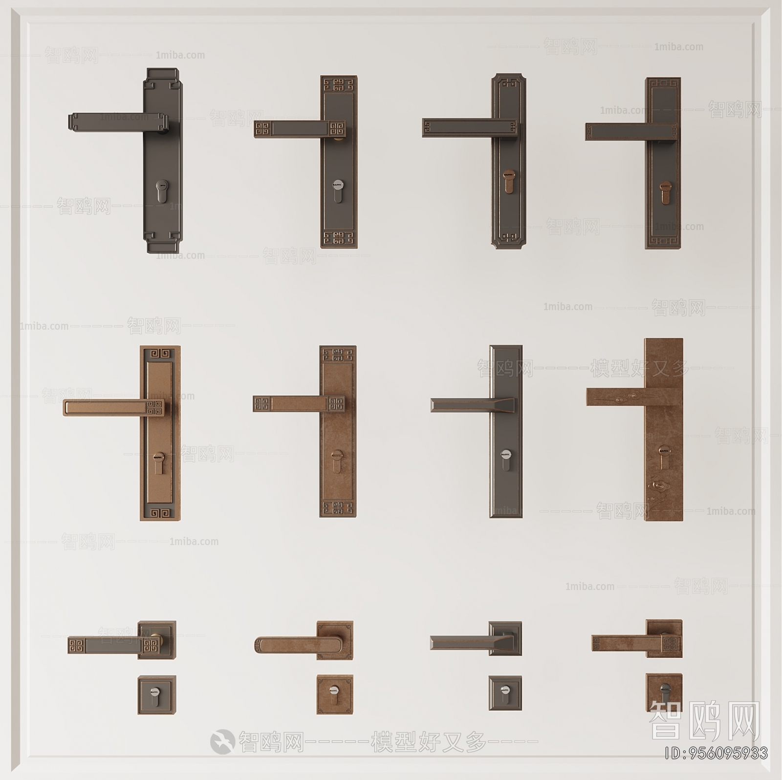 New Chinese Style Door Handle