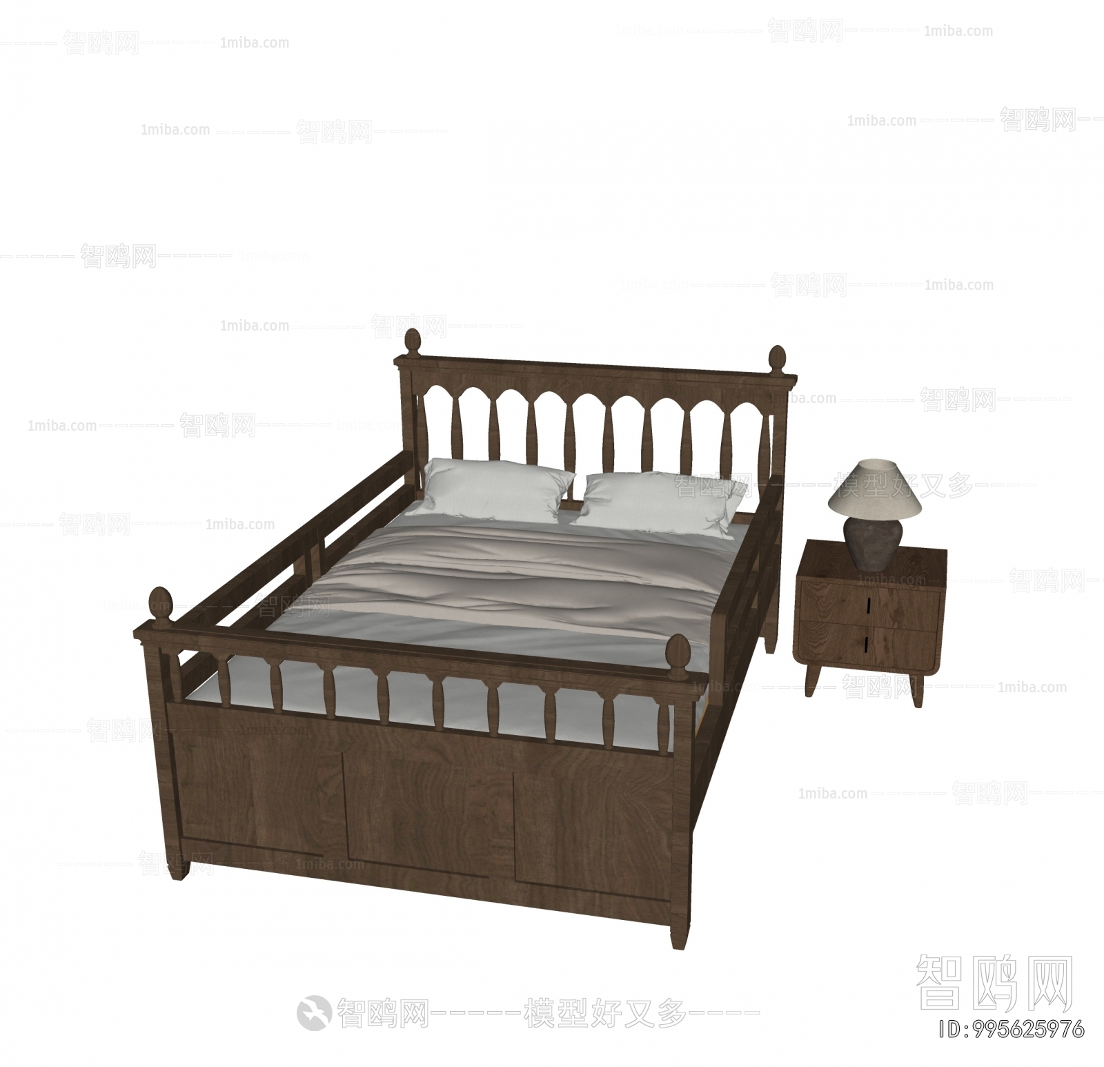 Modern Double Bed