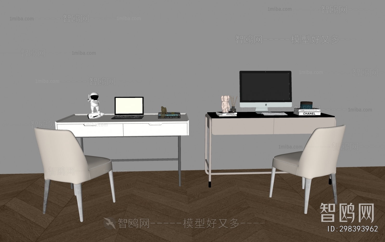 Modern Computer Desk And Chair