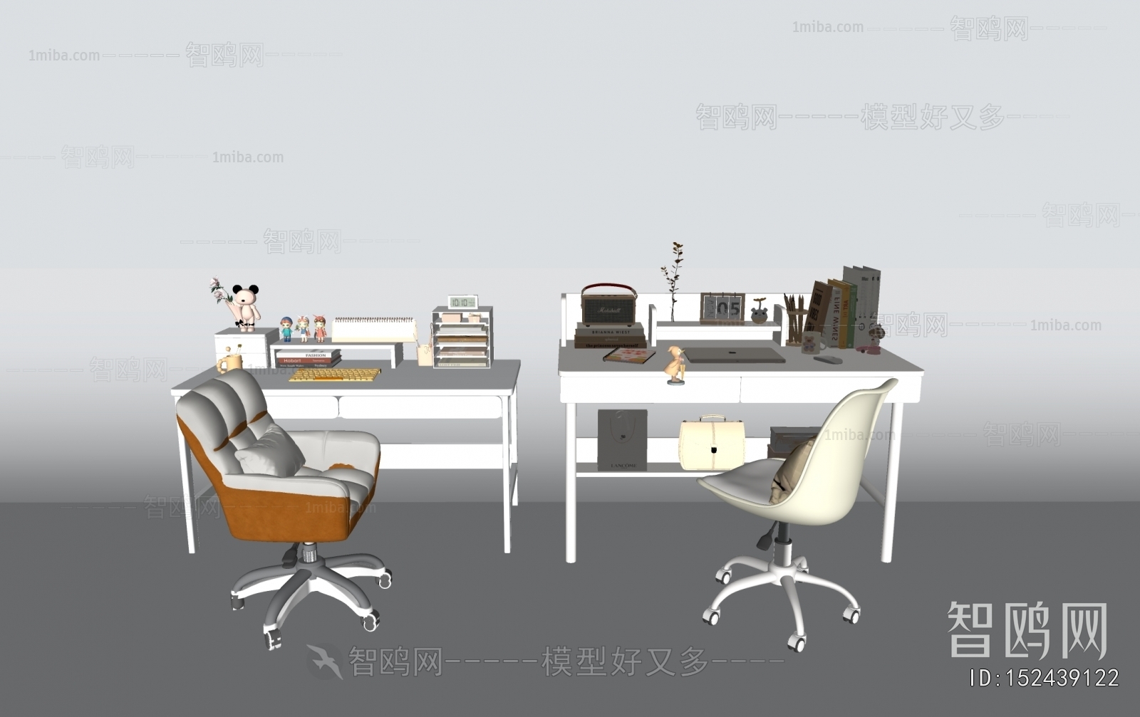 Modern Computer Desk And Chair