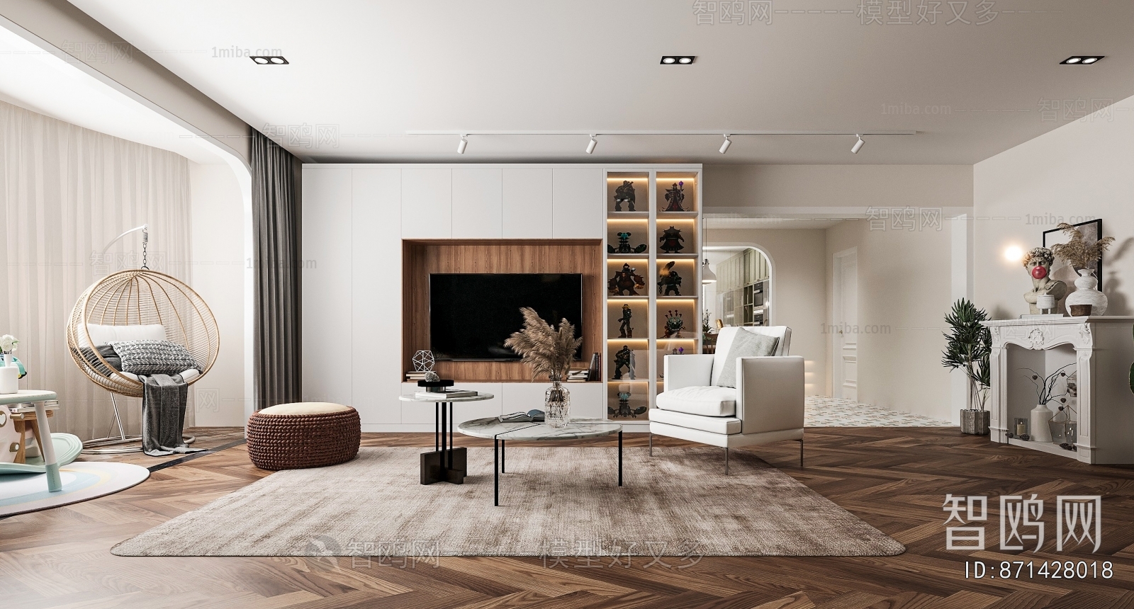 American Style A Living Room