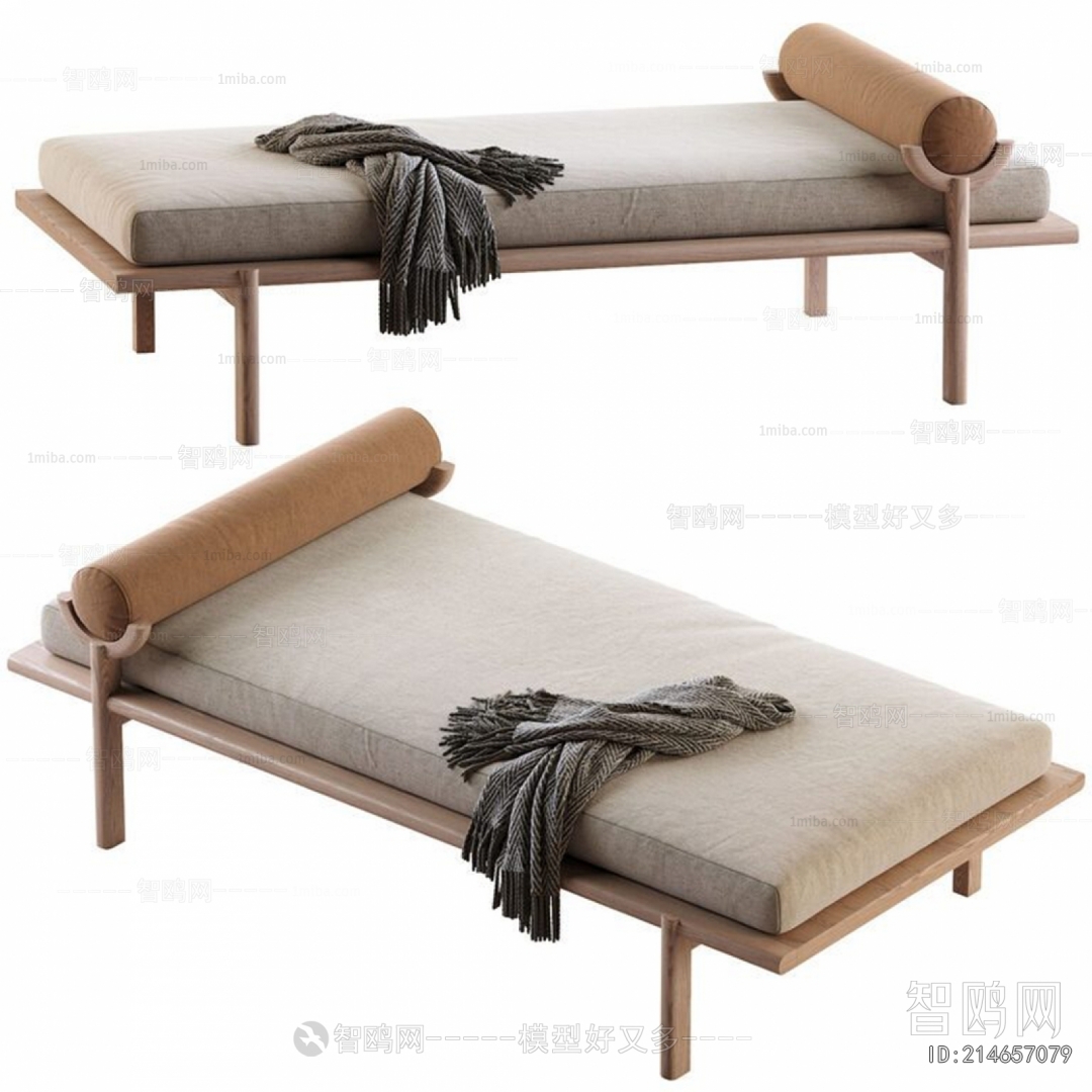 现代床尾凳