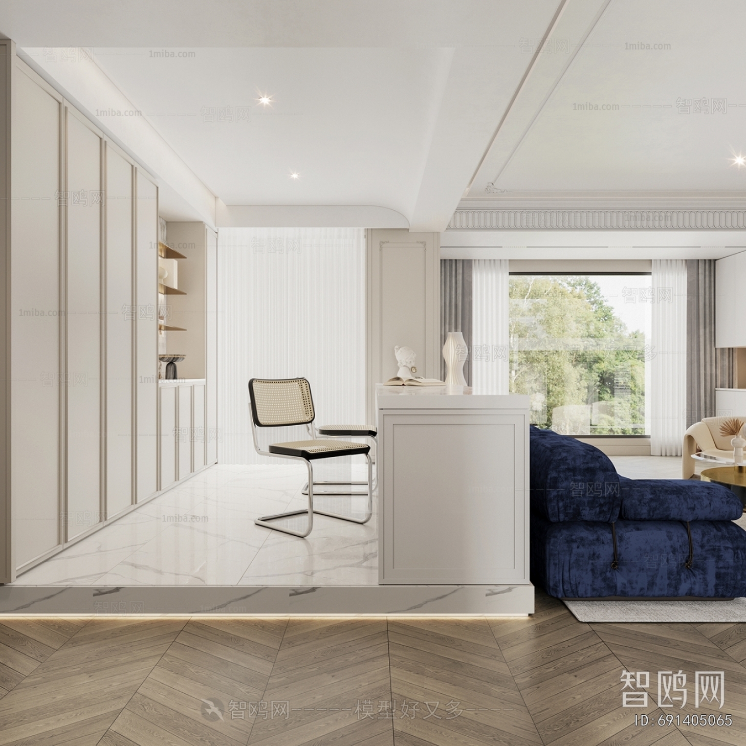 French Style A Living Room